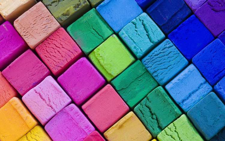 текстура, фон, разноцветный, кубики, мозаика, окрас, яркий, мелки, texture, background, colorful, cubes, mosaic, color, bright, crayons