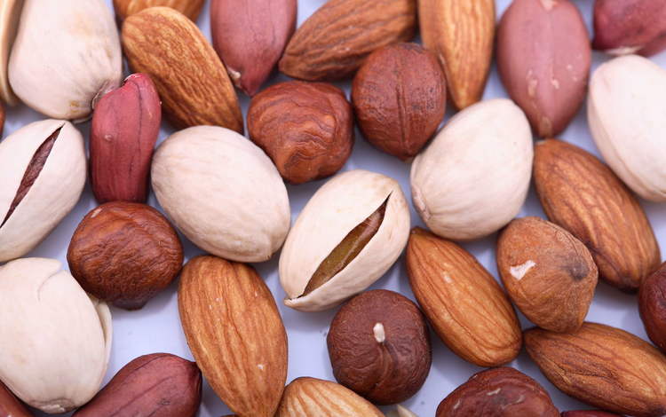 орехи, фундук, арахис, миндаль, фисташки, nuts, hazelnuts, peanuts, almonds, pistachios