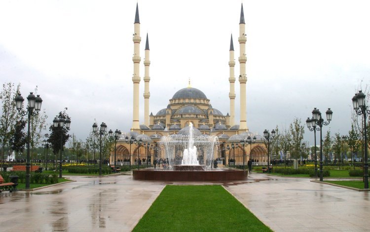 мечеть, грозный, mosque, terrible