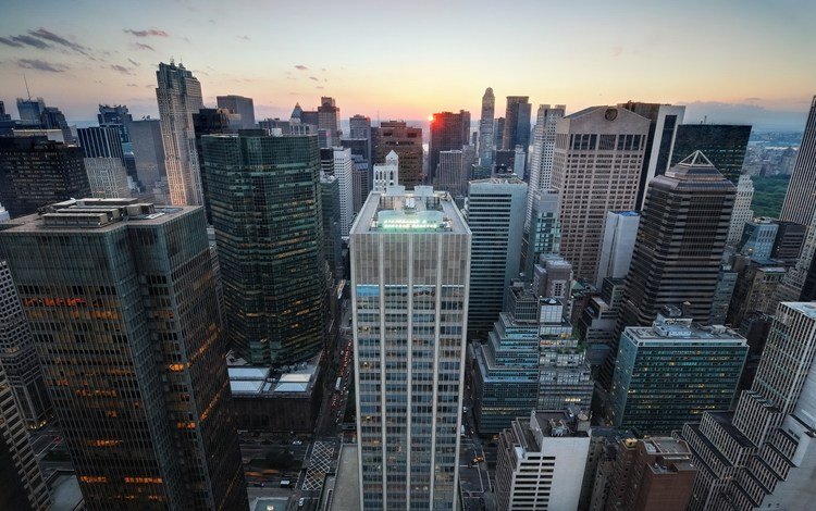 закат, нью-йорк, sunset, new york
