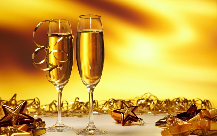новый год, блестки, звезды, игрушки, лента, бокалы, праздник, рождество, шампанское, new year, sequins, stars, toys, tape, glasses, holiday, christmas, champagne