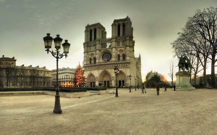 париж, франция, собор парижской богоматери, paris, france, notre dame cathedral