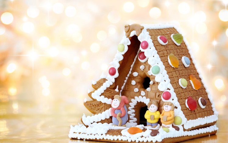 новый год, сладкий домик, дом, семья, праздник, рождество, сладкое, торт, пряничный домик, new year, sweet house, house, family, holiday, christmas, sweet, cake, gingerbread house