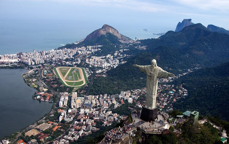 вид сверху, бразилия, рио-де-жанейро, the view from the top, brazil, rio de janeiro