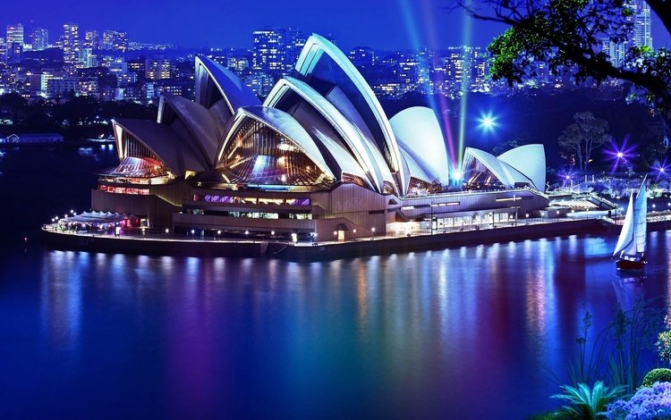 сидней, австралия, здание оперного театра, sydney, australia, the opera house