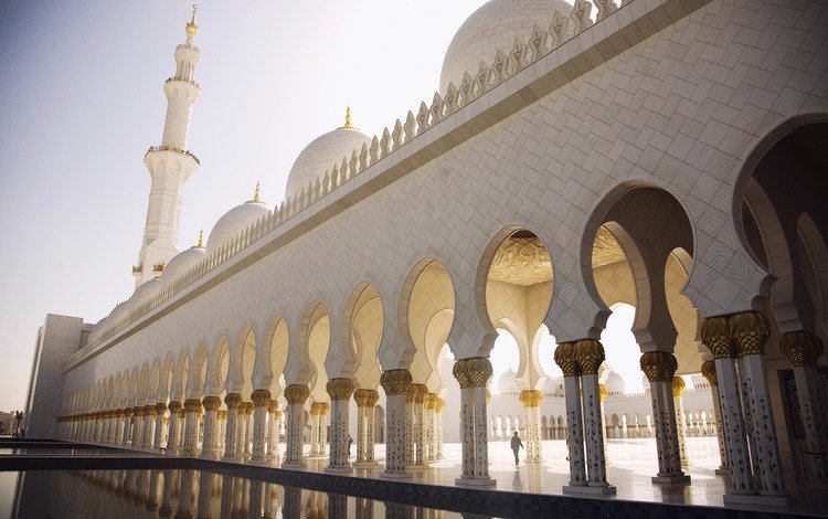 абу-даби, мечеть шейха зайда, abu dhabi, the sheikh zayed grand mosque