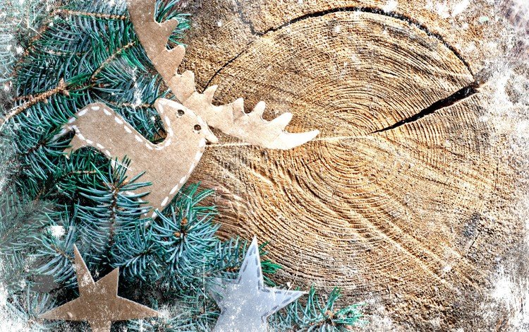 дерево, поделки, новый год, елка, олень, ветки, фигурки, звездочки, рождество, картон, cardboard, tree, diy, new year, deer, branches, figures, stars, christmas