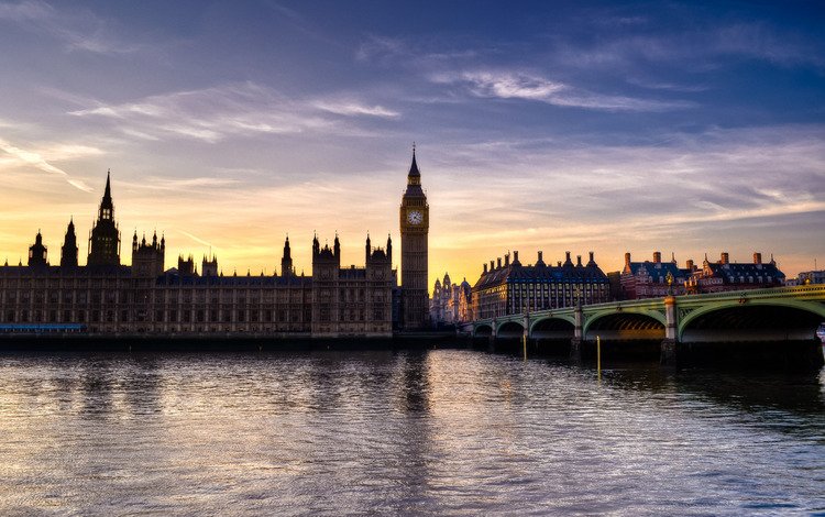 река, лондон, темза, англия, биг бен, big-ben, парламент, river, london, thames, england, big ben, parliament