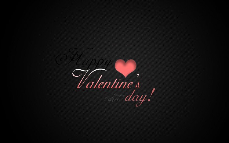 обои, день всех влюбленных, happy valentines day, фон, черный, минимализм, настроения, праздник, надписи, день святого валентина, wallpaper, background, black, minimalism, mood, holiday, labels, valentine's day