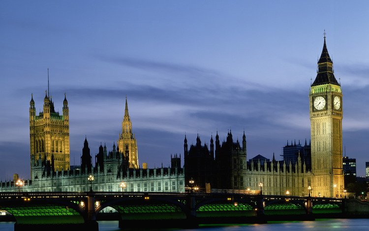 река, мост, лондон, англия, биг бен, big-ben, парламент, river, bridge, london, england, big ben, parliament