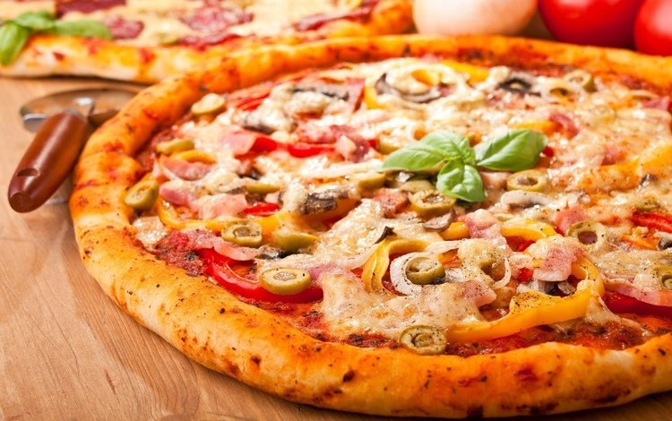 еда, сыр, помидоры, пицца, блюдо, тесто, специи, food, cheese, tomatoes, pizza, dish, the dough, spices
