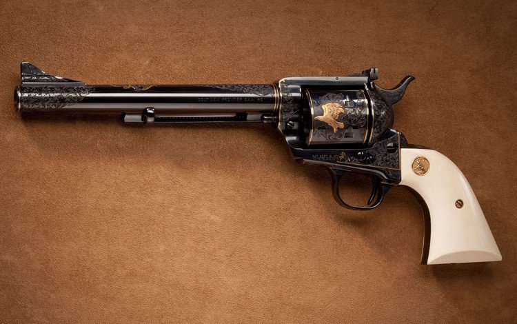 старый, револьвер, old, revolver