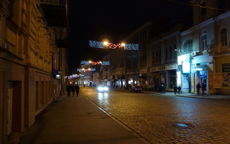 ночь, люди, улица, харьков, night, people, street, kharkov