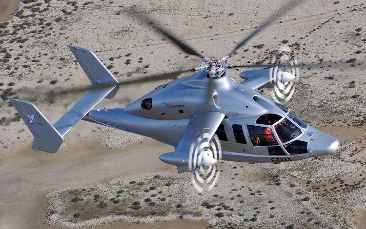 вертолет, eurocopter x3, helicopter