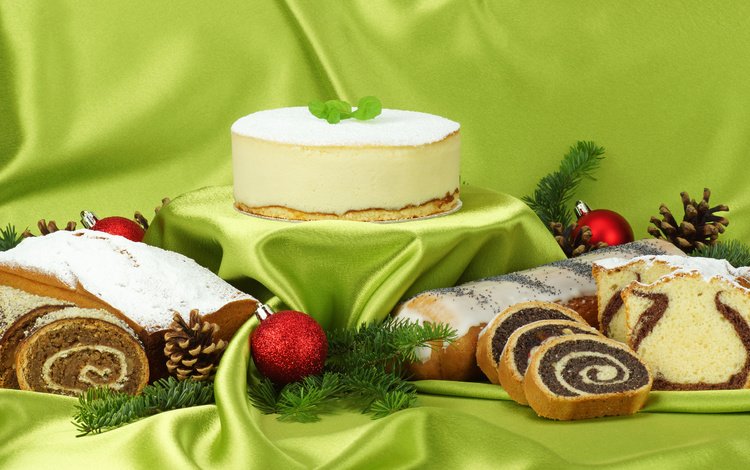 праздник, выпечка, торт, десерт, рулет, рулеты, новогодние сладости, holiday, cakes, cake, dessert, roll, rolls, christmas sweets