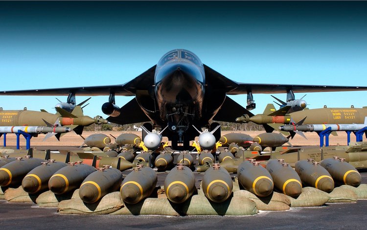 oruzhie, bombardirovshhik, samolyot, f 111, bomby