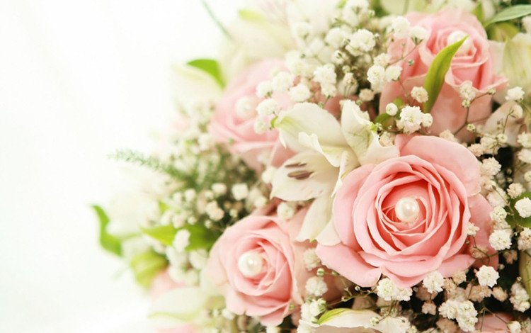 цветы, белые лилии, розы, букет, лилии, cvety, belye, rozy, buket, lilii, розовые розы, rozovye rozy, flowers, white lilies, roses, bouquet, lily, pink roses