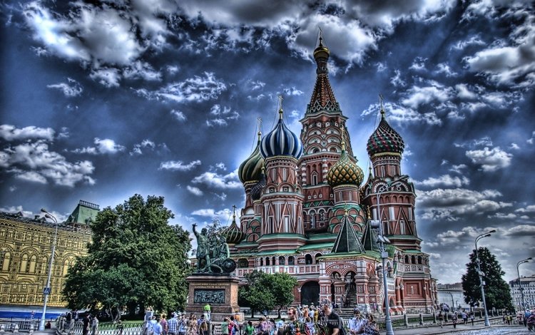 собор, москва, кремль, храм василия блаженного, россия, cathedral, moscow, the kremlin, st. basil's cathedral, russia