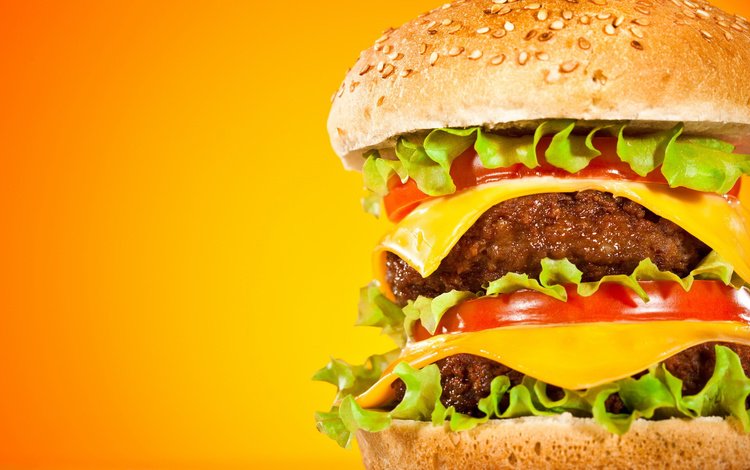 бутерброд, кунжут, гамбургер, чизбургер, котлета, сыр, помидор, салат, булочка, биг мак, sandwich, sesame, hamburger, cheeseburger, patty, cheese, tomato, salad, bun, big mac