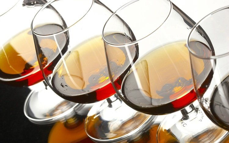 напитки, бокалы, алкоголь, коньяк, drinks, glasses, alcohol, cognac