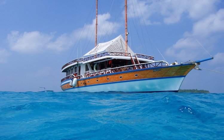 яхта, тропики, мальдивы, yacht, tropics, the maldives