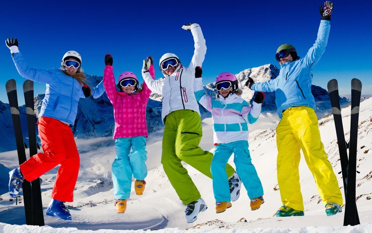 зима, люди, отпуск, горнолыжный курорт, активный отдых, winter, people, vacation, ski resort, active rest