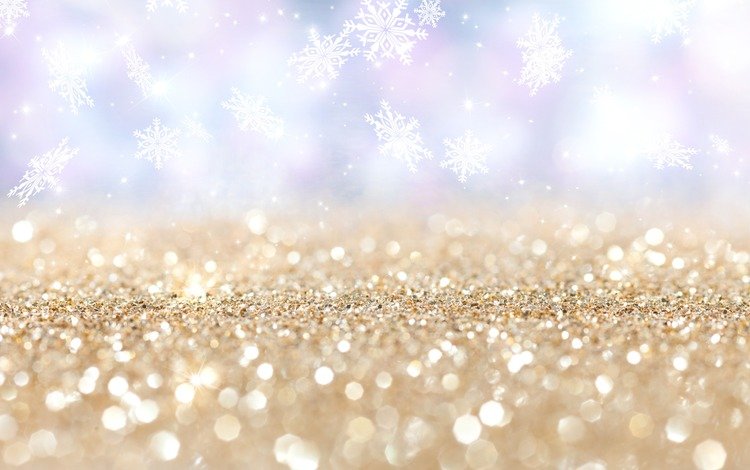 снежинки, фон, звездочки, красиво, боке, snowflakes, background, stars, beautiful, bokeh