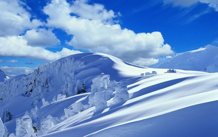 горы, снег, mountains, snow