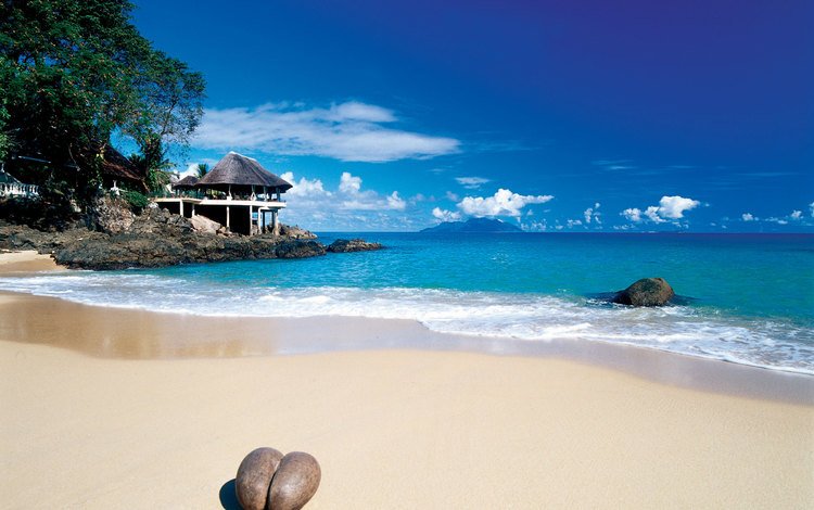пляж, тропики, сейшелы, beach, tropics, seychelles