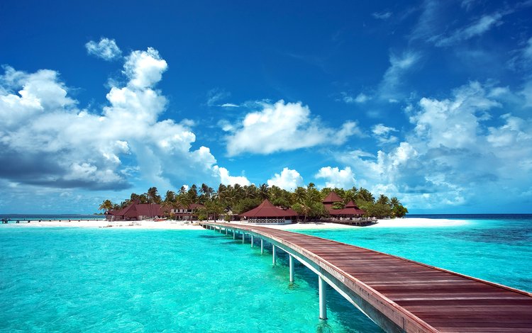зима, остров, лыжи, тропики, мальдивы, winter, island, ski, tropics, the maldives