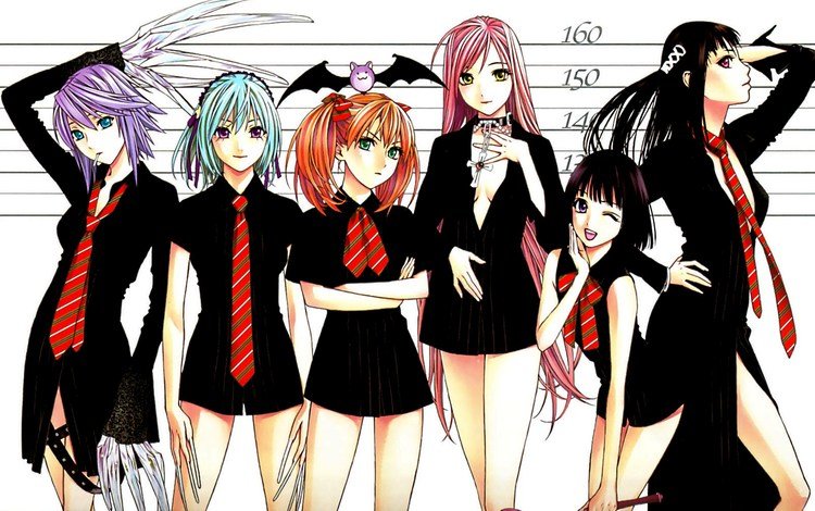 аниме, kartinka, yepizod, personazh, розарио + вампир, рисоунок, anime, rosario + vampire, risunok