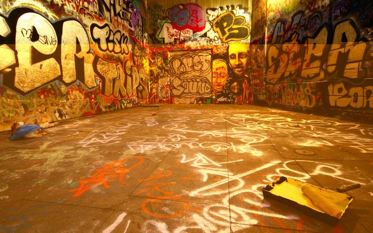 графитти, kraska, steny, graffiti, wall
