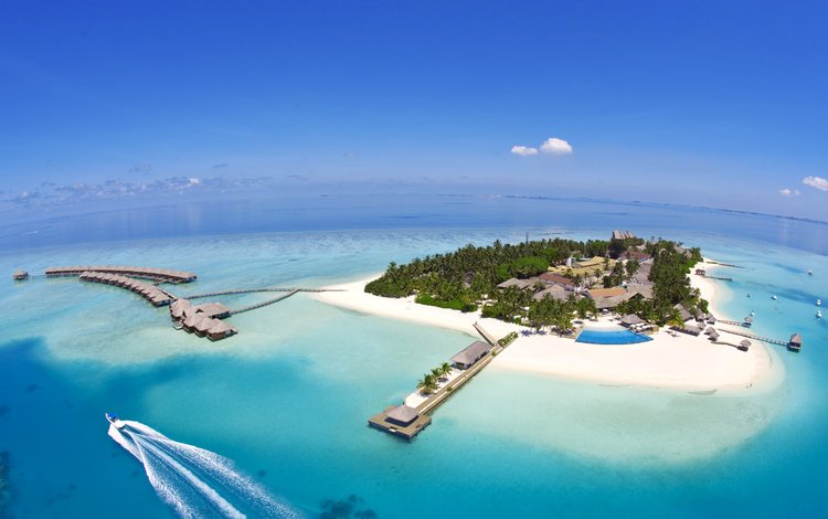 море, остров, тропики, мальдивы, sea, island, tropics, the maldives