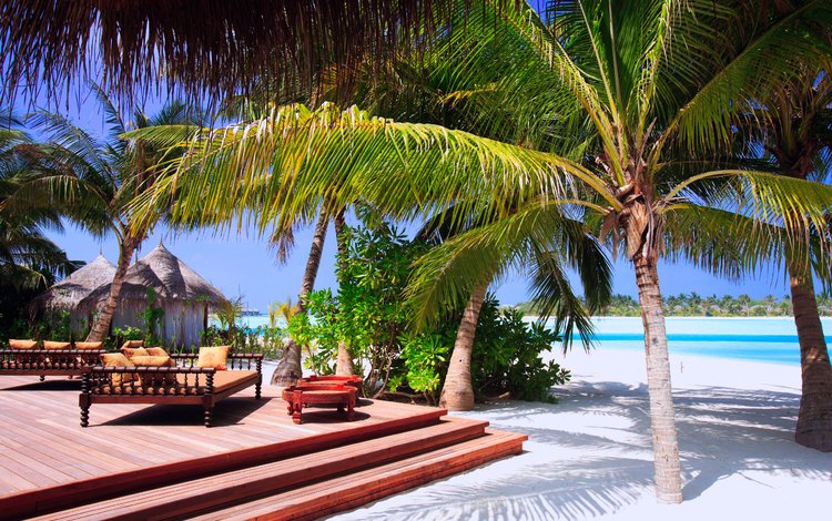 море, пляж, курорт, тропики, мальдивы, sea, beach, resort, tropics, the maldives