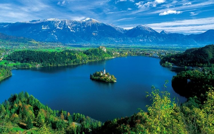 словения, бледское озеро, slovenia, lake bled