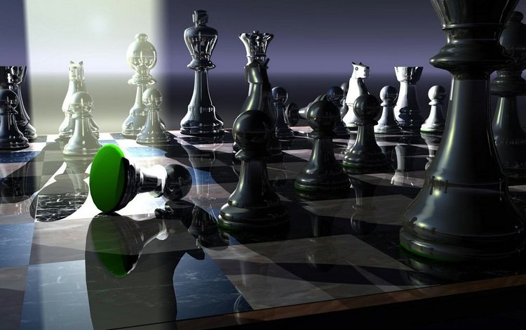 3d art шахматы, 3d art chess