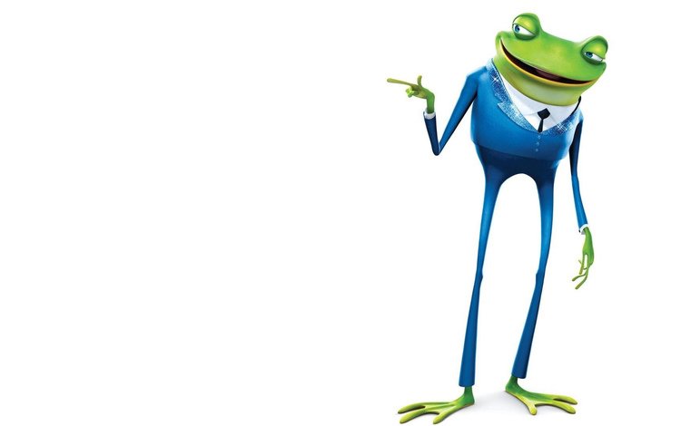 лягушка, белый фон, галстук, жест, синий костюм, frog, white background, tie, gesture, blue suit