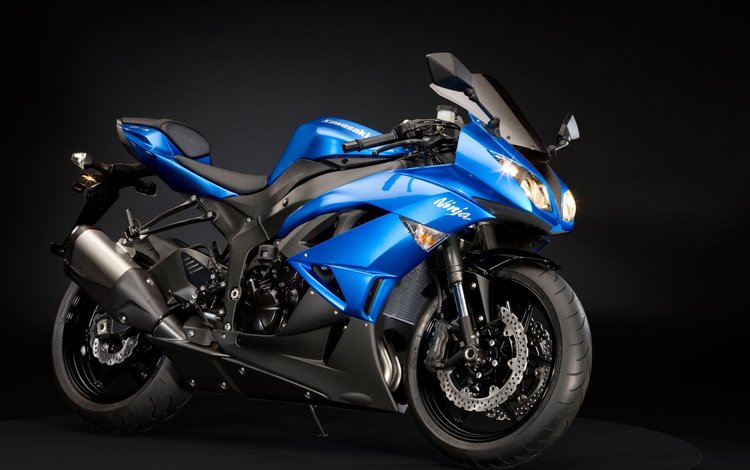 рендеринг, мотоцикл, ninja zx-6r, kawasaki, rendering, motorcycle