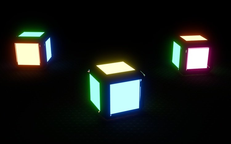 цвета, куб, расцветка, кубик, рендер, блендер, color, cube, colors, render, blender
