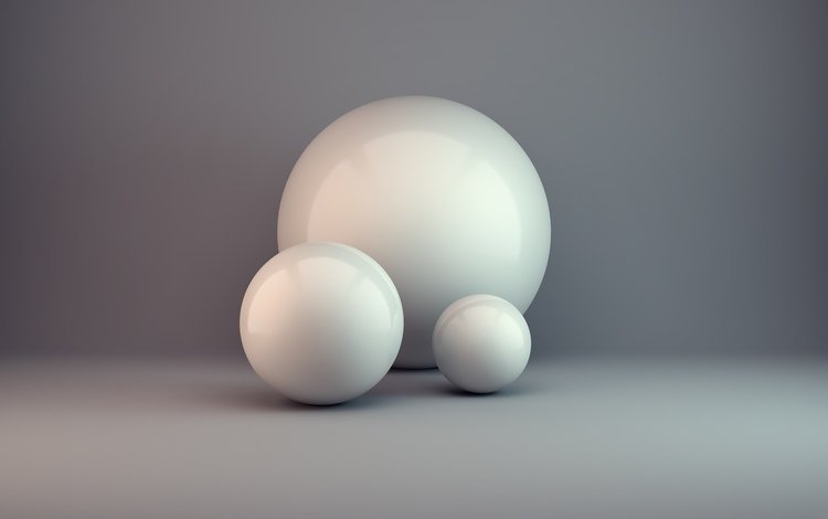 шары, минимализм, рендеринг, 3d абстракция, condezine, balls, minimalism, rendering, 3d abstract