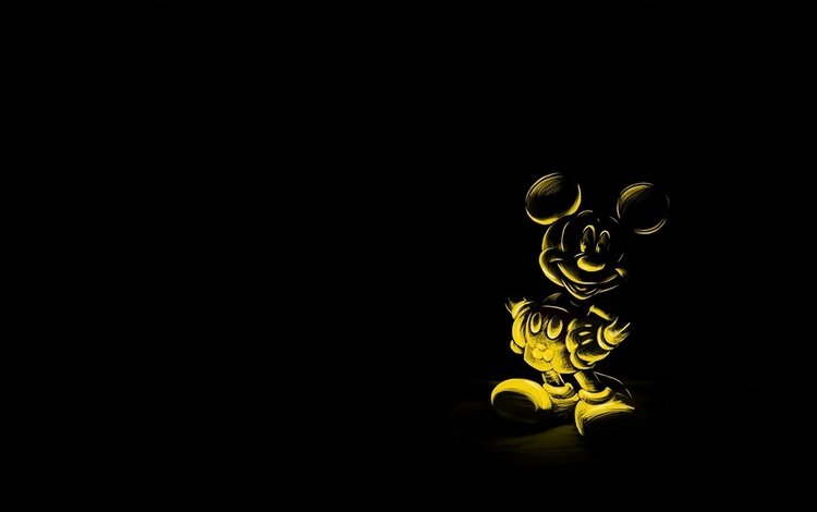 мики маус во тьме, mickey mouse in the darkness