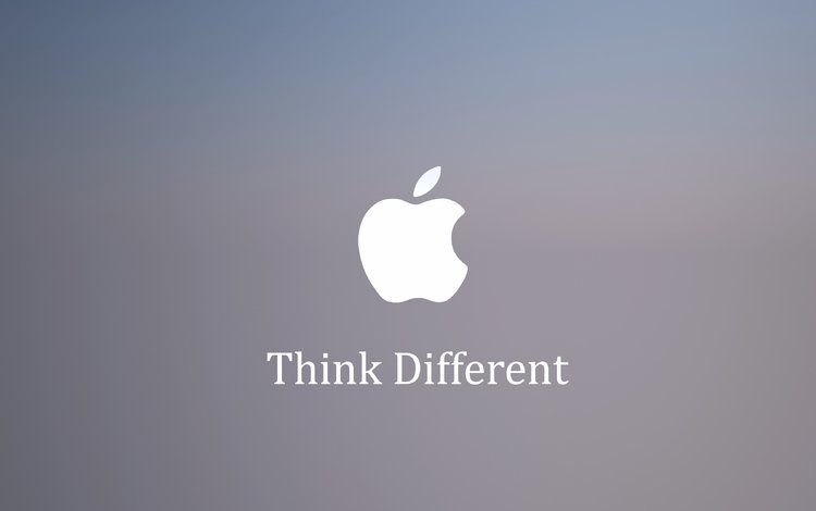 яблоко, think different, слоган., эппл, apple, slogan.