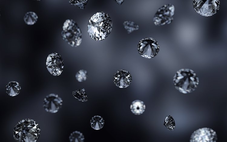 макро, черный фон, бриллианты, алмазы, macro, black background, diamonds