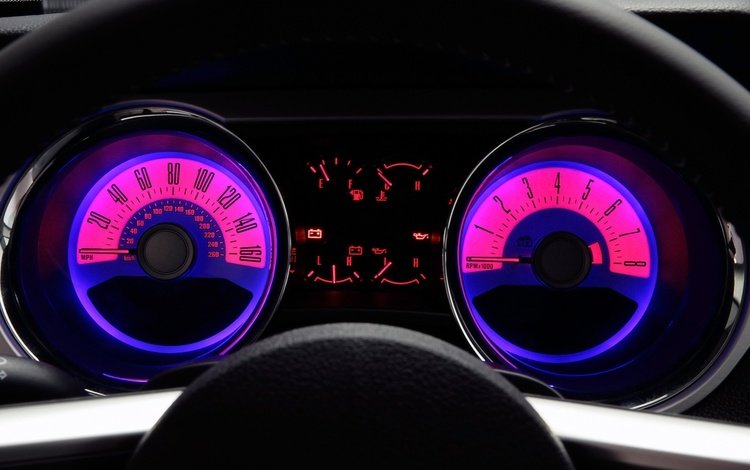 скорость, спидометр, приборы, мустанг, руль, 2011 ford mustang gt, speed, speedometer, devices, mustang, the wheel