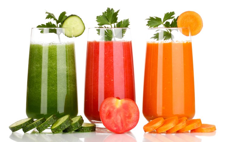 стаканы, соки, напитки напитки, огуречный, томатный, морковный, glasses, juices, drinks drinks, cucumber, tomato, carrot