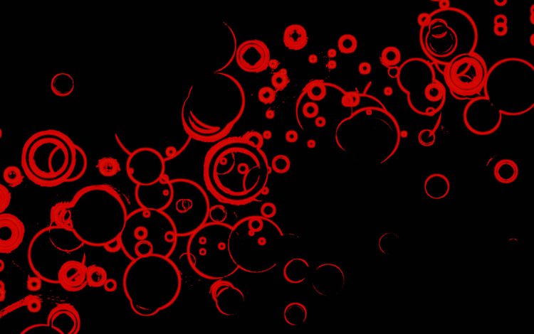 абстракция, текстуры, текстура, цвета, черный, красный, круги, абстракции, фоновые рисунки, abstraction, texture, color, black, red, circles, wallpapers