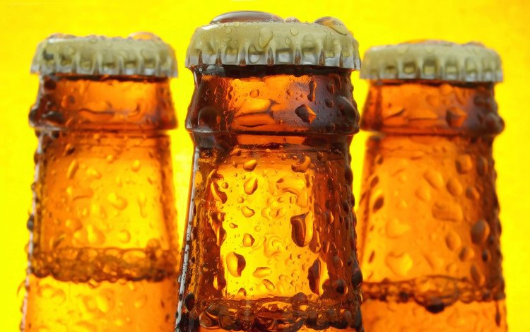 капли, пиво, бутылки, жидкая, крышка, beer bottles, cтекло, drops, beer, bottle, liquid, cover, glass