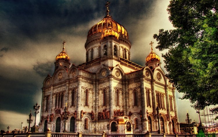 москва, россия, храм христа спасителя, moscow, russia, the cathedral of christ the savior