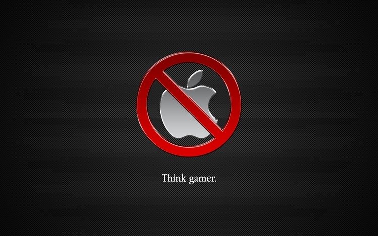 think gamer, world apple, эппл, apple