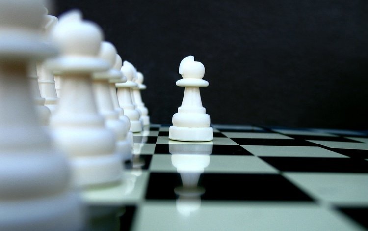 шахматы, пешка, доска., chess, pawn, board.